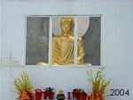 La bénédiction du Bouddha de la pagode Khanh-Anh par le Dalaï-Lama à Evry