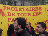 Les photos du jour : premier mai  Paris