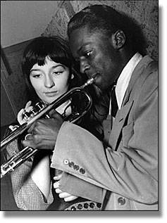 Juliette Gréco et Miles Davis