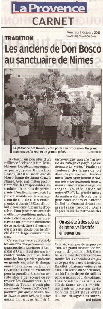 Caillassage après une procession de Pieds-Noirs à Nîmes : les médias n'ont rien vu