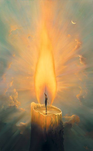 Toute la beauté d'un tableau de Vladimir Kush...