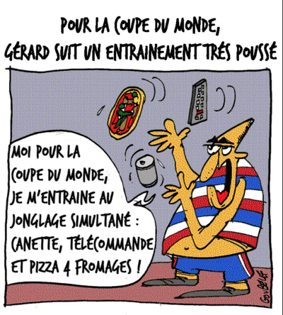 Bientôt la Coupe du monde de football...