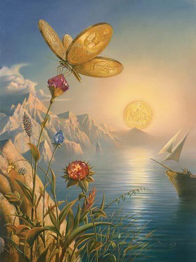 Toute la beauté d'un tableau de Vladimir Kush...