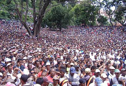Inquiétude malgache