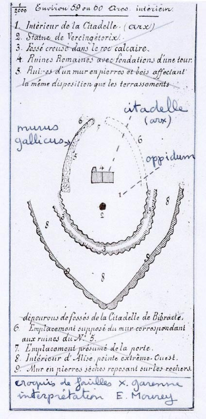 Oppidum d 'Alésia Garenne Oppidum d 'Alésia Garenne
