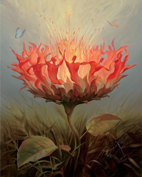 Toute la beauté d'un tableau de Vladimir Kush...