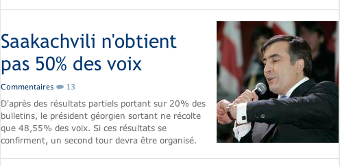 Ou comment gagner une élection, en Géorgie comme ailleurs