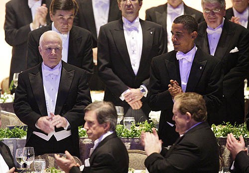 Quand John et Barack s'estiment avec humour