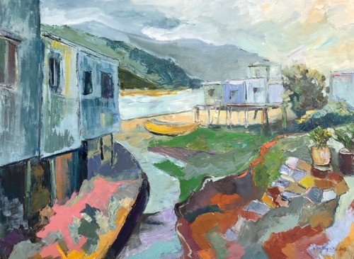 Une jeune peintre nous raconte Hong Kong