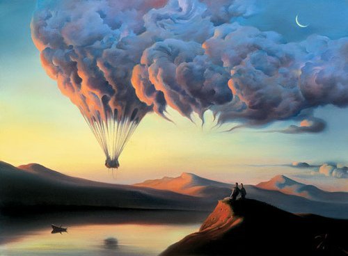 Toute la beauté d'un tableau de Vladimir Kush...