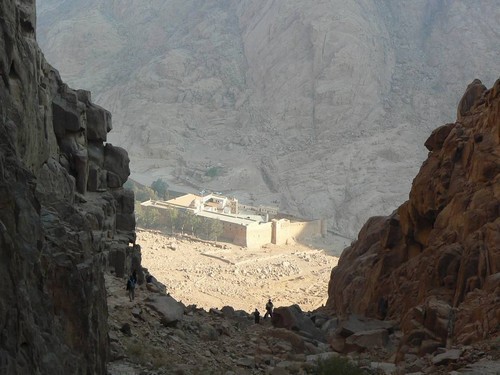 Le désert du Sinaï et le monastère Sainte Catherine