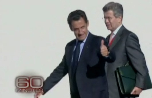 Le président Sarkozy dans l'émission de CBS : l'autre son de la cloche...
