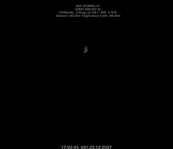 Une rodomontade satellitaire, ou les belles histoires de l'oncle Sam