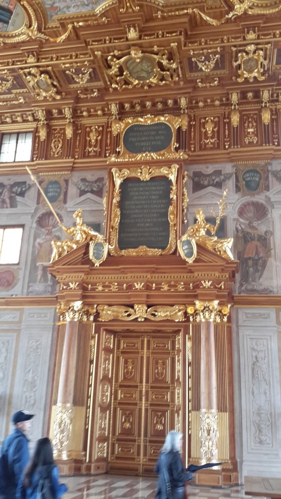 Augsburg : La salle dore de l'Htel de ville ( Goldener Saal Rathaus)