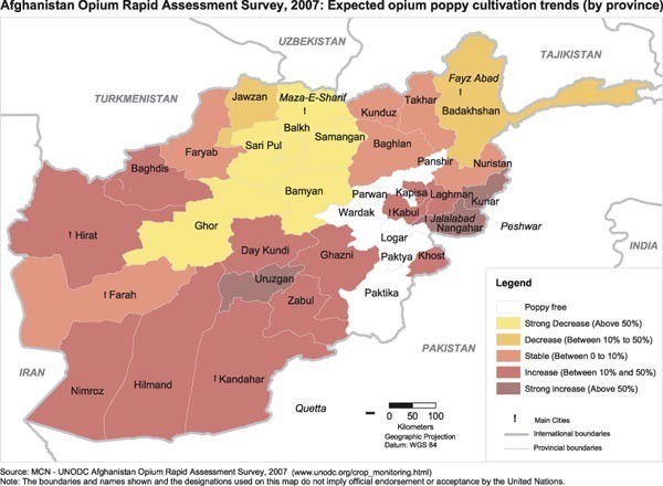 Chasser le dragon en Afghanistan