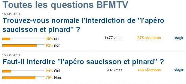 L'apéro géant « Saucisson et Pinard » interdit !