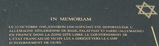 Friburg, Rivesaltes, Gurs