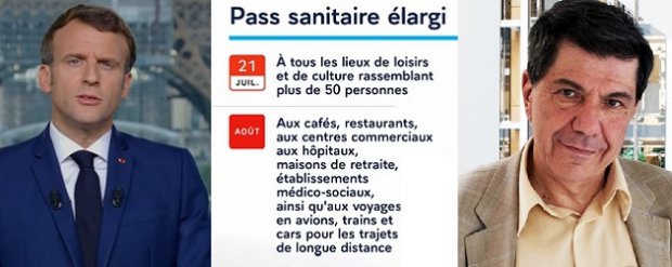 Macron Pass sanitaire Sapir 54e9a