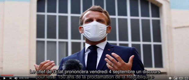 Alerte info ! Macron en pince pour la gueuse