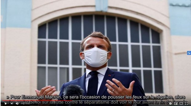 Alerte info ! Macron en pince pour la gueuse