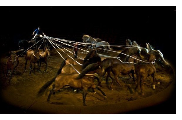 La « Pampa » du Cirque Gruss en lisière du bois de Boulogne