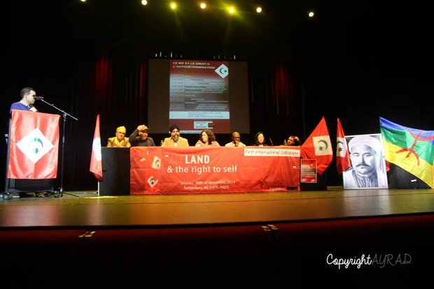 Solidarité, perspective et lutte commune entre les peuples sans États lors du colloque du mouvement 18 septembre à Rotterdam 