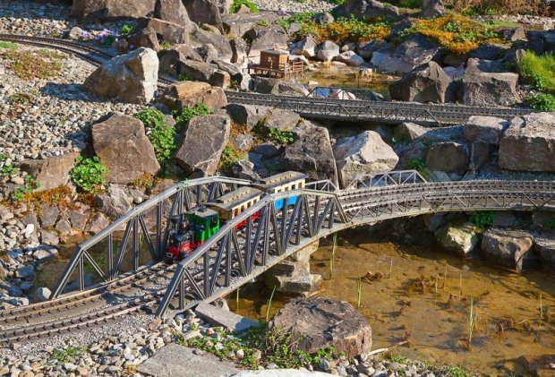 Le spectacle du musée du train miniature