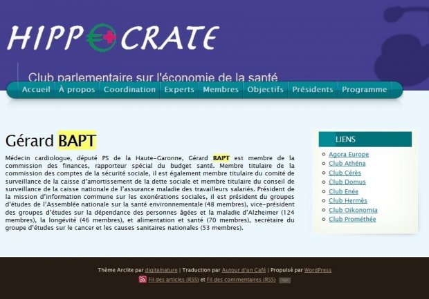 Enquête sur Mediator : les parlementaires effacent discrètement leurs conflits d'intérêt d'un site internet compromettant