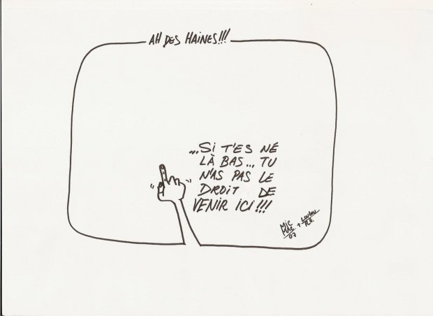 Ah des haines !