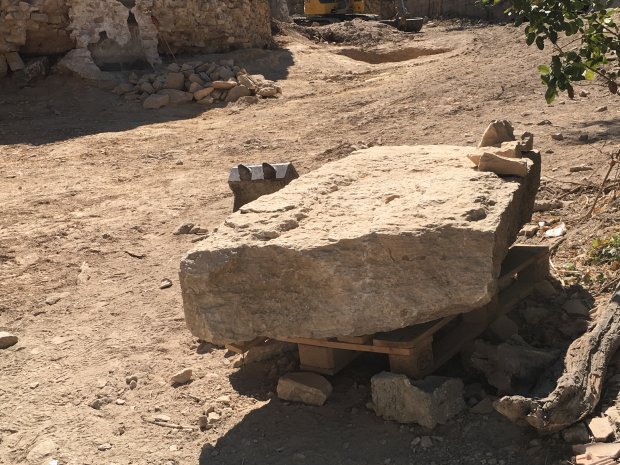 Nouvelles découvertes près du rempart romain à Nîmes...