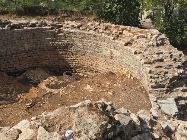 Nouvelles découvertes près du rempart romain à Nîmes...
