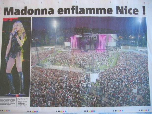 Madonna pleine de grâces chantée par « Nice-matin »