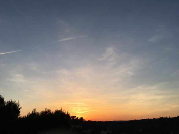 Les couchers de soleil ont souvent inspiré les poètes romantiques...