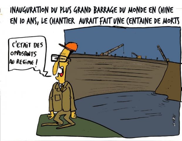 Le plus grand barrage du monde inauguré samedi, en Chine