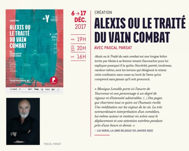 Entretien avec Dolorès Oscari, directrice du Théâtre Poème 2 à Bruxelles : Hommage à Marguerite Yourcenar