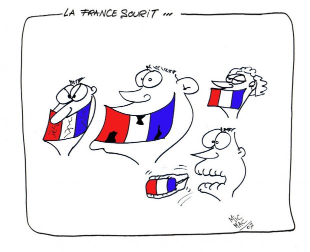 La France sourit