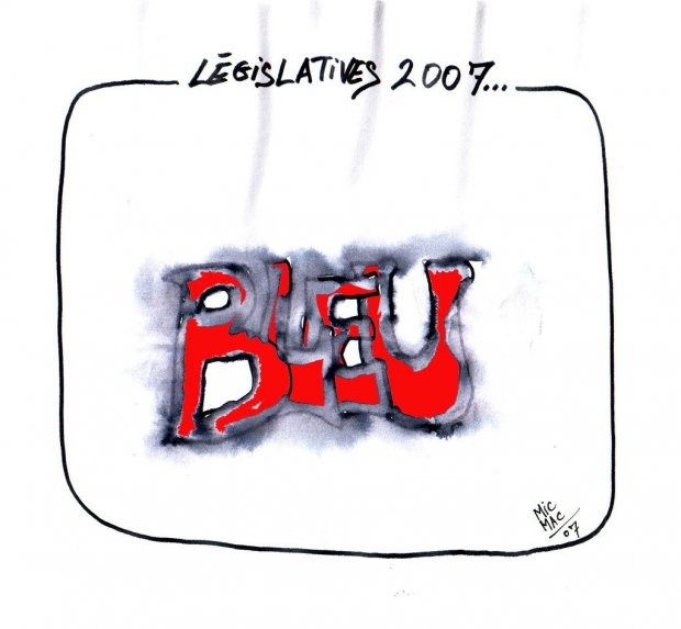 Bleu !