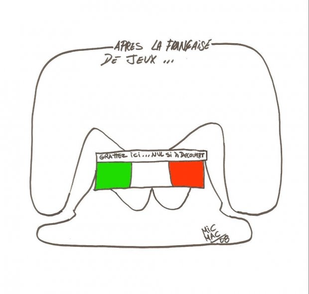 Après la française de jeux...