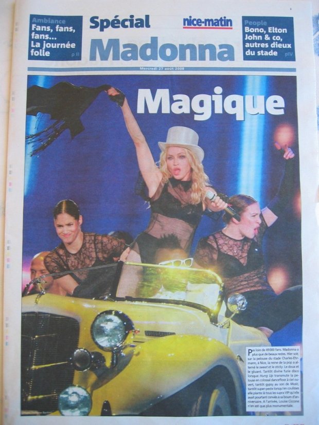 Madonna pleine de grâces chantée par « Nice-matin »