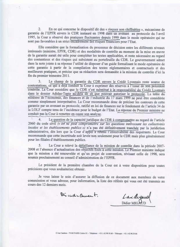 Le jugement arbitral en faveur de Tapie était illégal