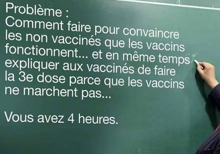 6 millions de non-vaccinés : le seul parti politique qui décidera de l'élection présidentielle de 2022