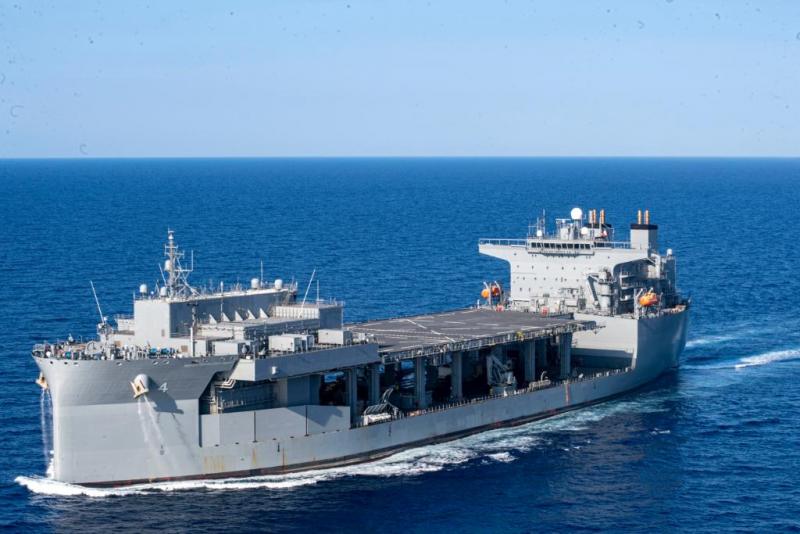 Les Etats-Unis vont déplacer une base maritime géante flottante en Grèce