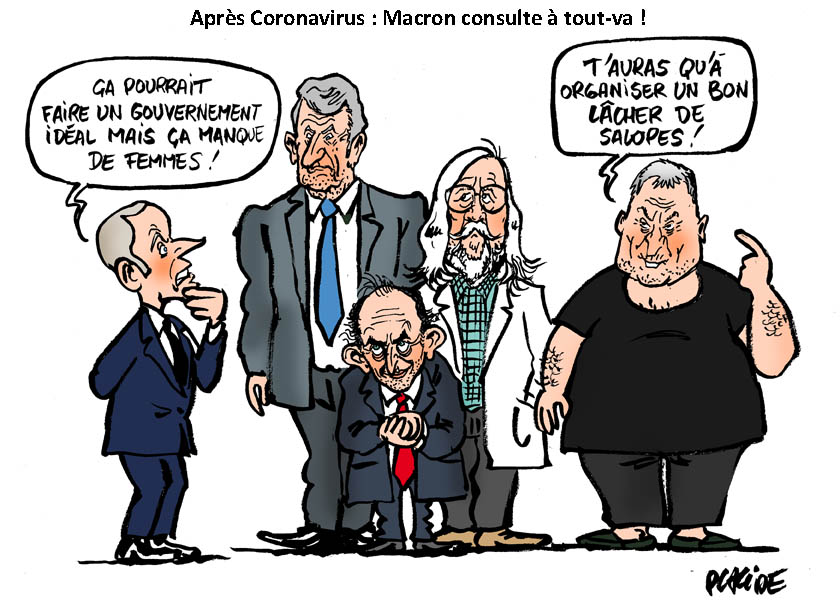 Macron, Bigard, Zemmour, Raoult, Philippe de Villiers. Cherchez l'intrus...