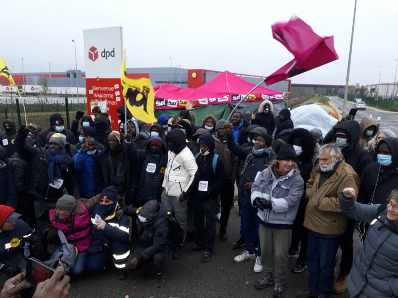70 jours de grève à DPD La Poste : « même si c'est dur, que c'est l'hiver, on ne compte pas lâcher »