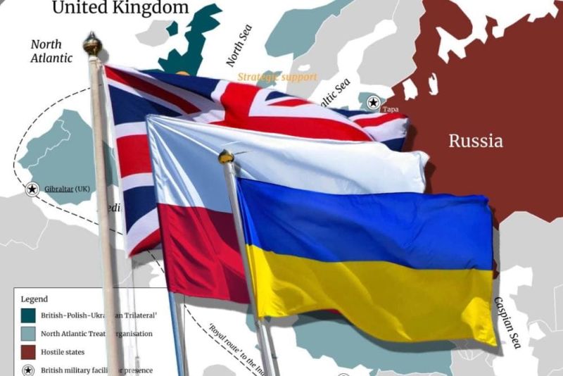 Alliance trilatérale : le Royaume-Uni prend le contrôle de l'Europe de l'Est