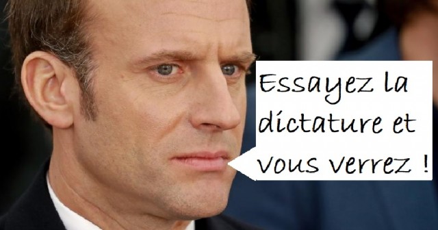3/3 Avec Macron nous sommes en dictature