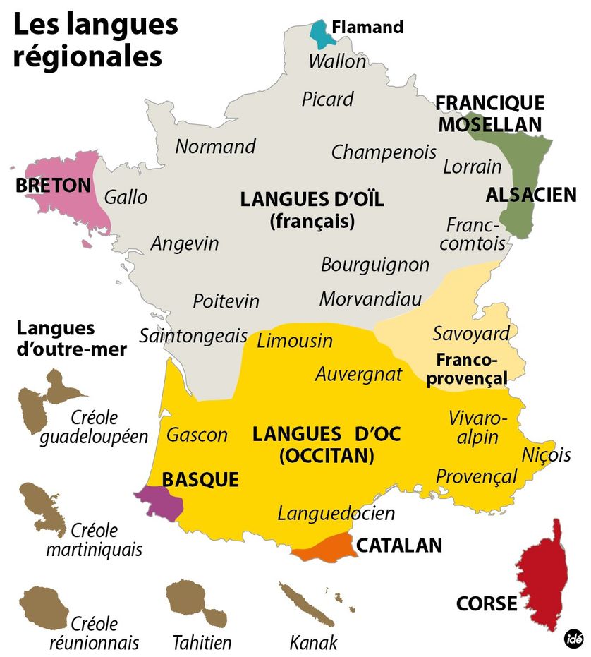 L'extraordinaire diversité des langues de France