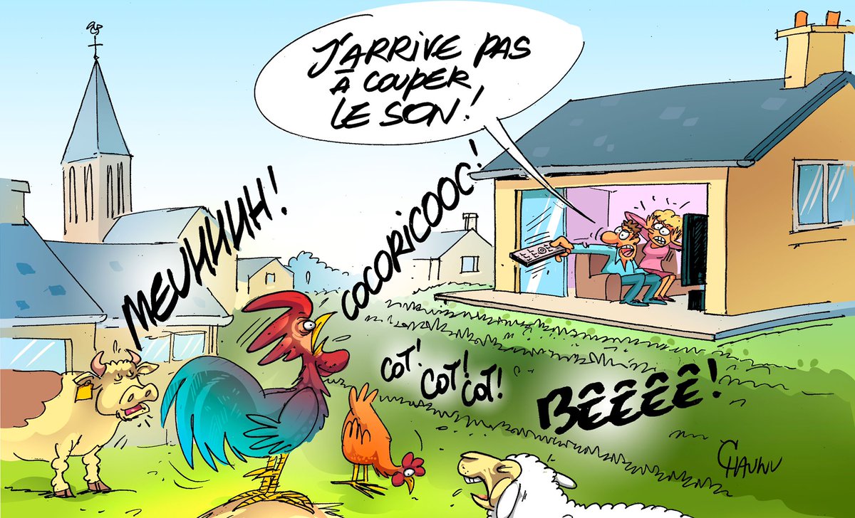 Le bruit et les odeurs