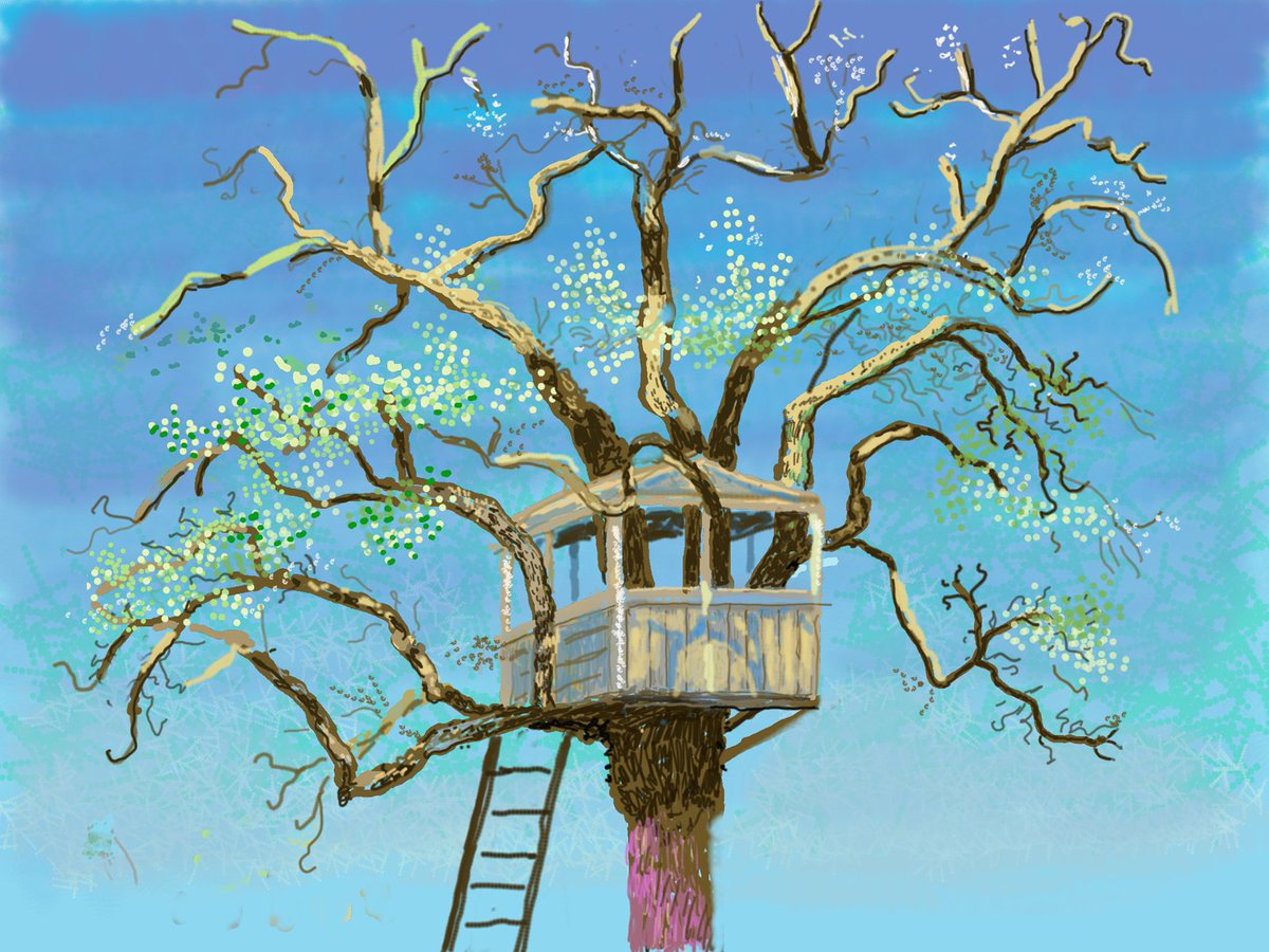 L'Arbre, sur le motif