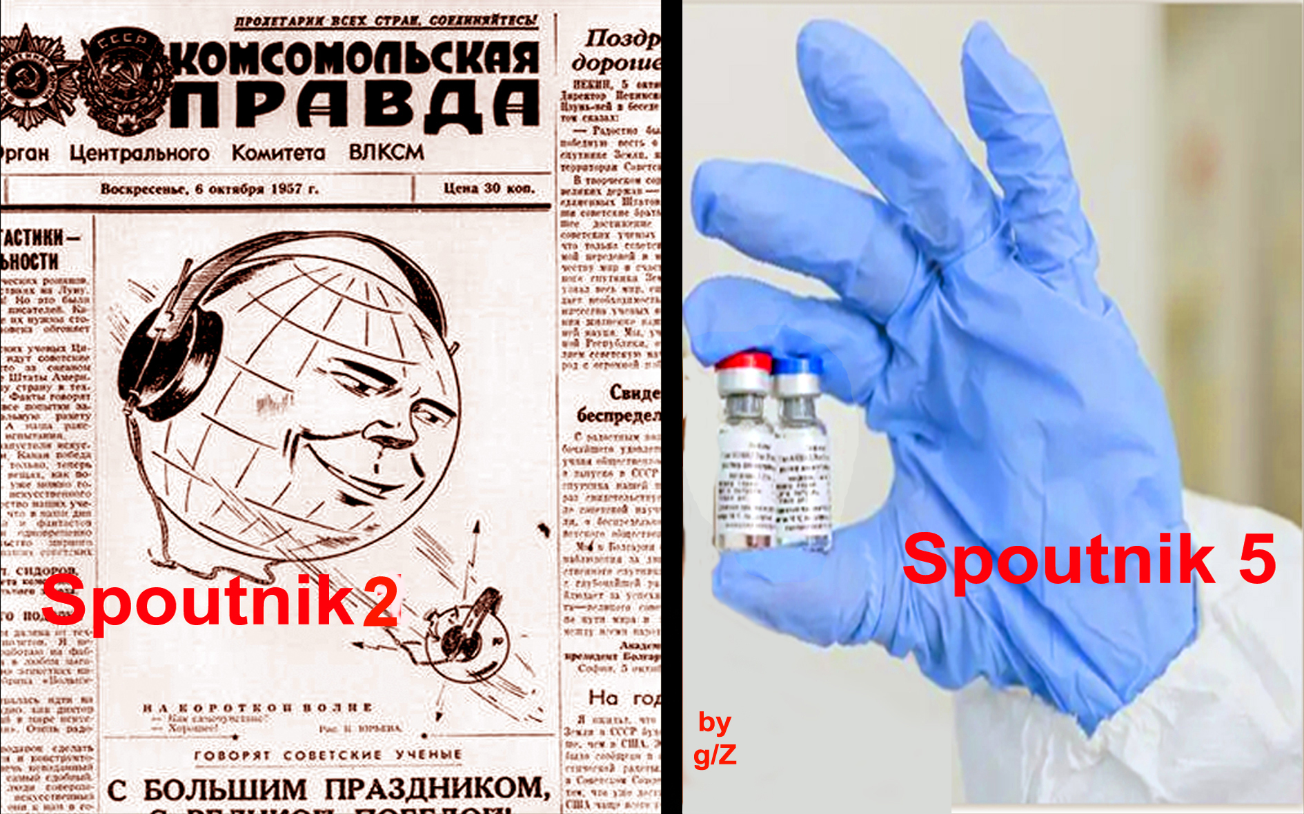 Le vaccin Russe : Comme la course vers la Lune